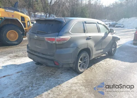 2016 Toyota Highlander Xle V6 из США, поврежденный, VIN 5TDJKRFH2GS287090